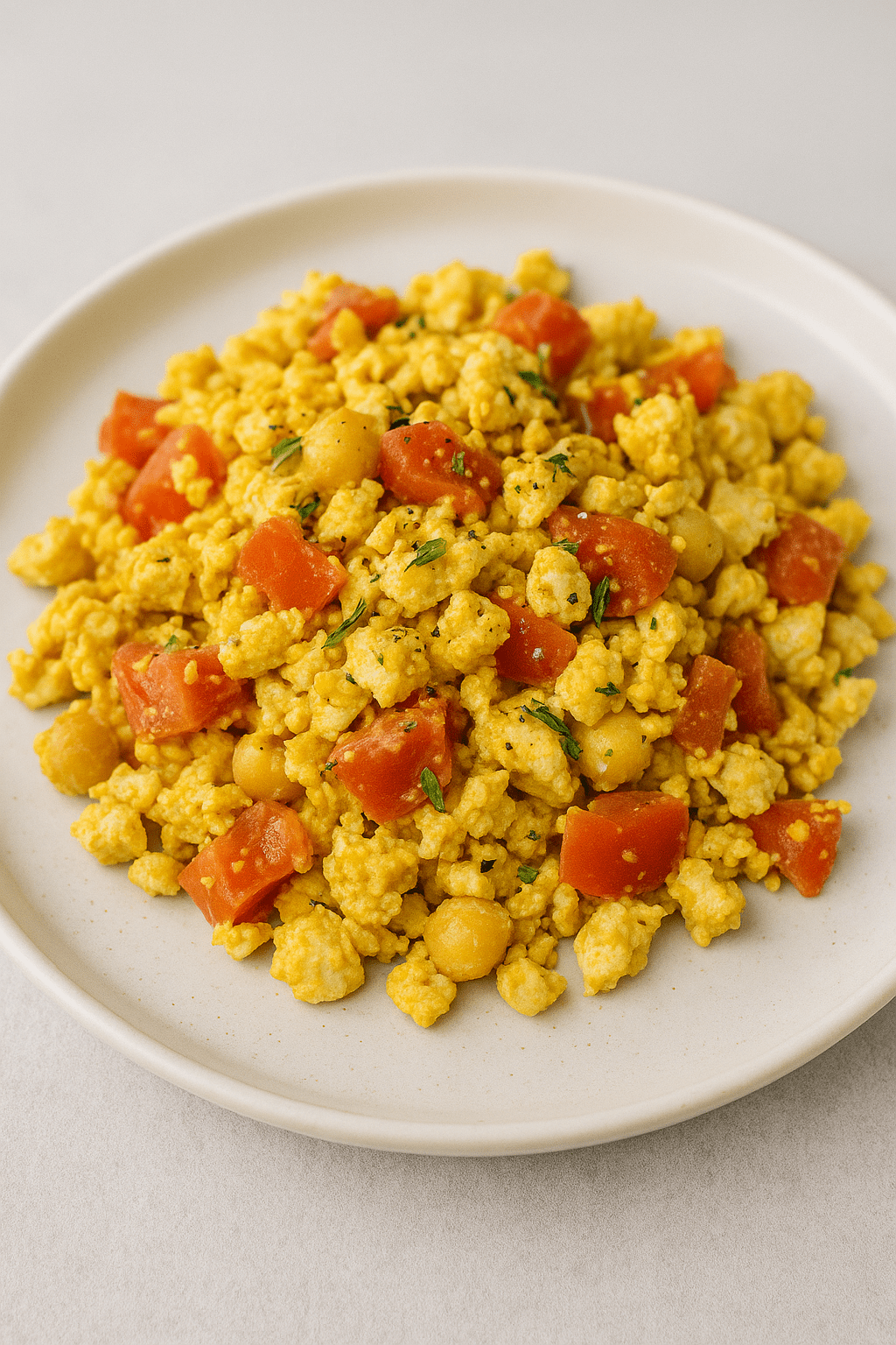 Scrambled Tofu and Tomato Recipe - Alkaline World