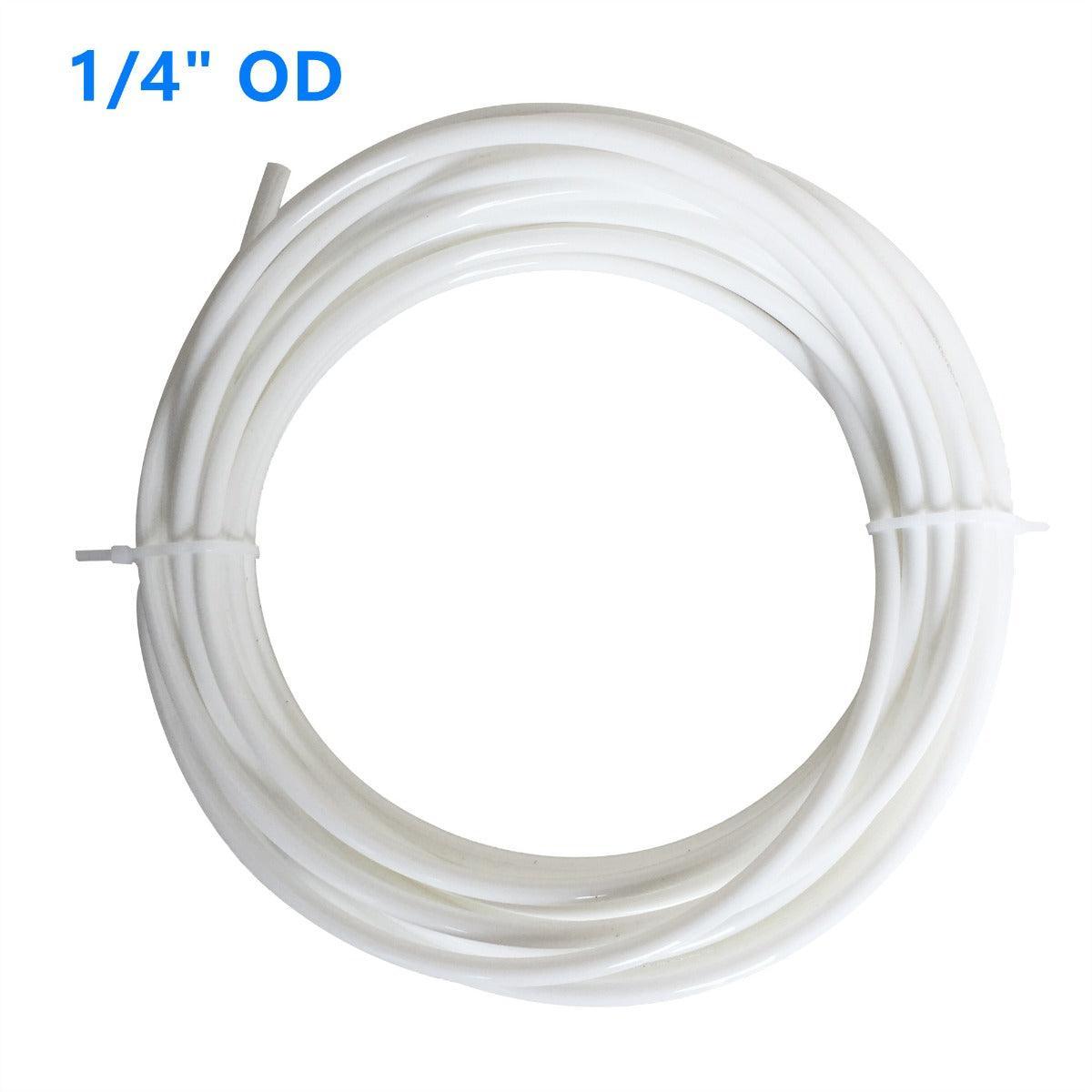 1/4" Inch Hose Tubing White - Alkaline World