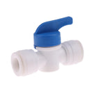 1/4" INLINE BALL VALVE SHUTOFF CONNECTOR - Alkaline World