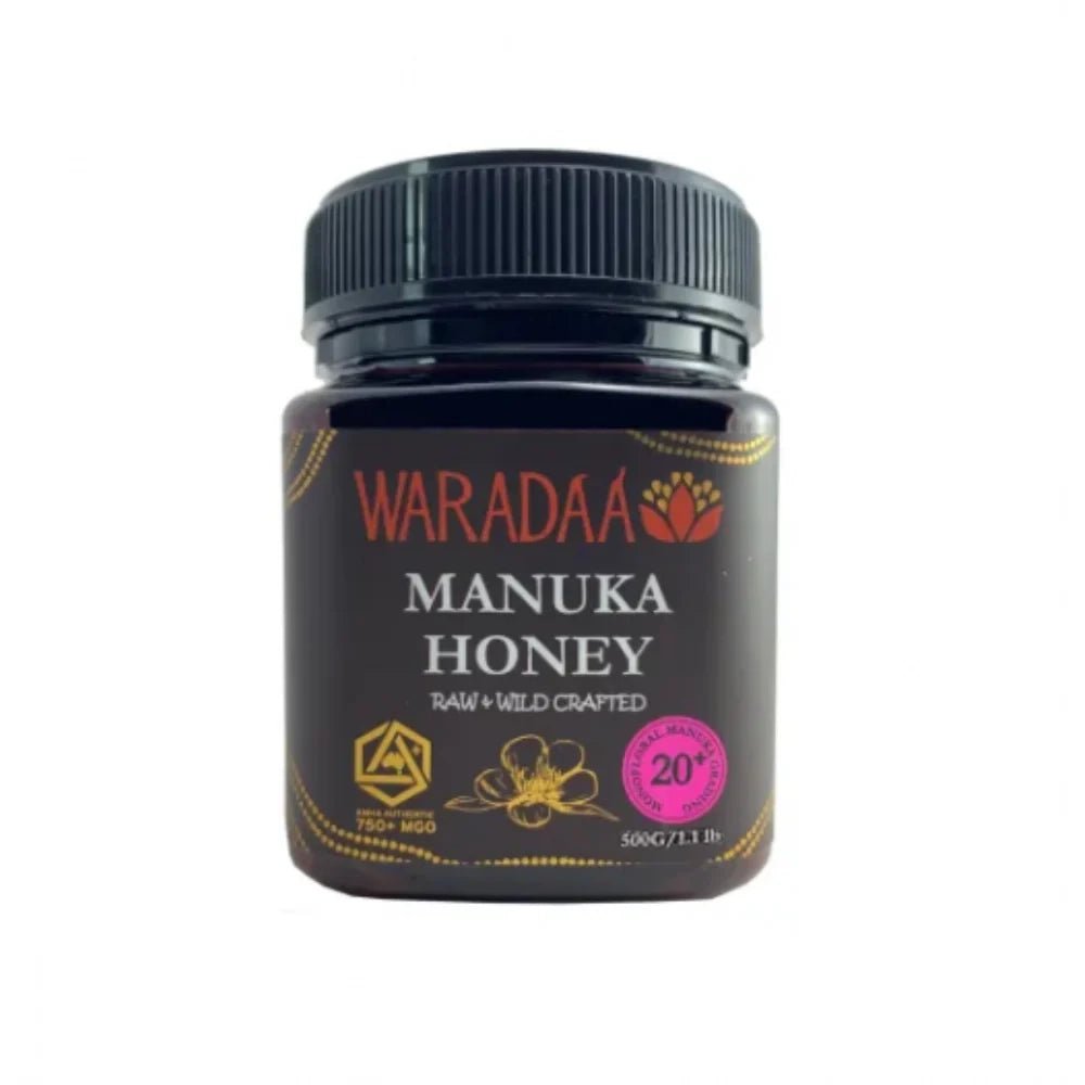 20+ Waradaa Australian Manuka Honey 750 MGO 500g - Alkaline World