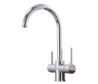 3 Way Mixer Tap Chrome Umbrella Style 360 Rotation - Alkaline World