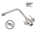 3 way mixer tap Luxury Style Nickel - Alkaline World