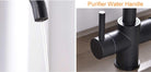 3 Way Mixer Tap Matte Black Umbrella Style 360 Rotation - Alkaline World