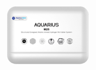 Aquarius M25 Hydration System with 3-way tap for easy water dispensing, shown with attached tubing and fittings.