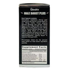 Glimlife Male Boost Plus supplement bottle with label, featuring a blue and white design and the Glimlife logo on the packaging.