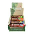 Kuranda Wholefoods gluten-free mixed nut snack bars, 45g each, displayed in a pack of 16, showing colorful nut and seed ingredients