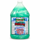 Miracle II Australia marbled soap with moisturizer in a 3.8L gallon jug, natural skincare product for gentle cleansing and hydration.