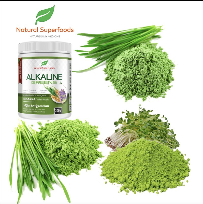 Alkaline Organic Greens 200g - Alkaline World