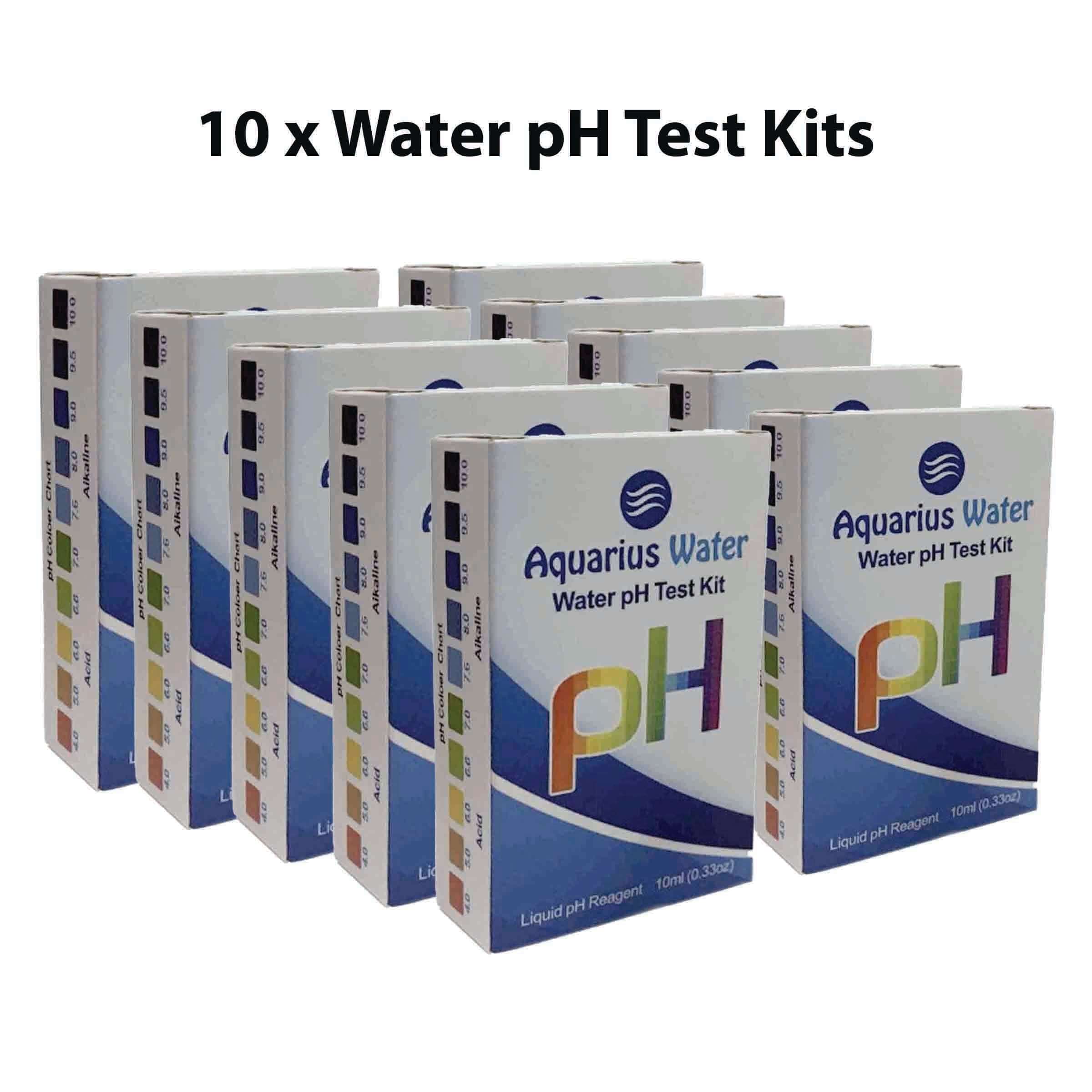 10 X pH Water Test Kit BULK PACK - Alkaline World