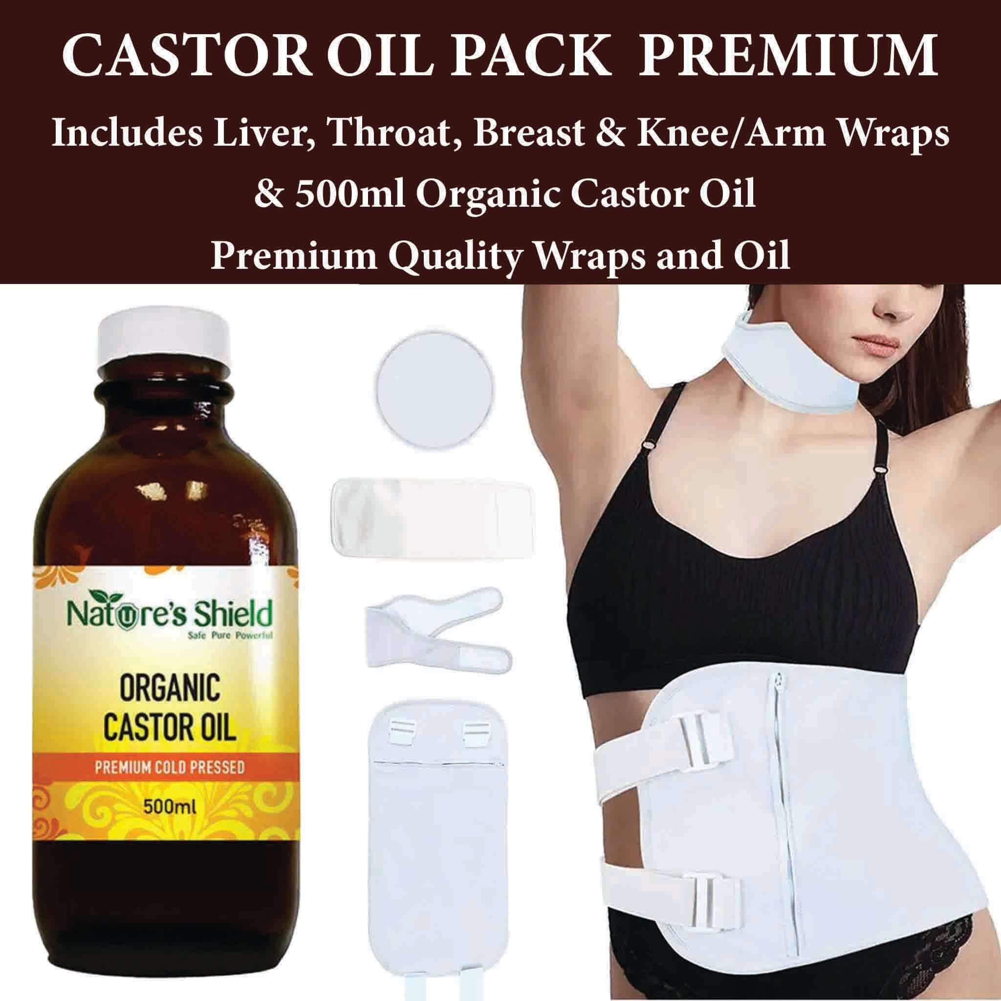 Castor Oil Pack Premium - Alkaline World