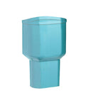 Alkanatur turquoise jug bowl with a smooth, rounded design and vibrant color, perfect for serving or decorative use.