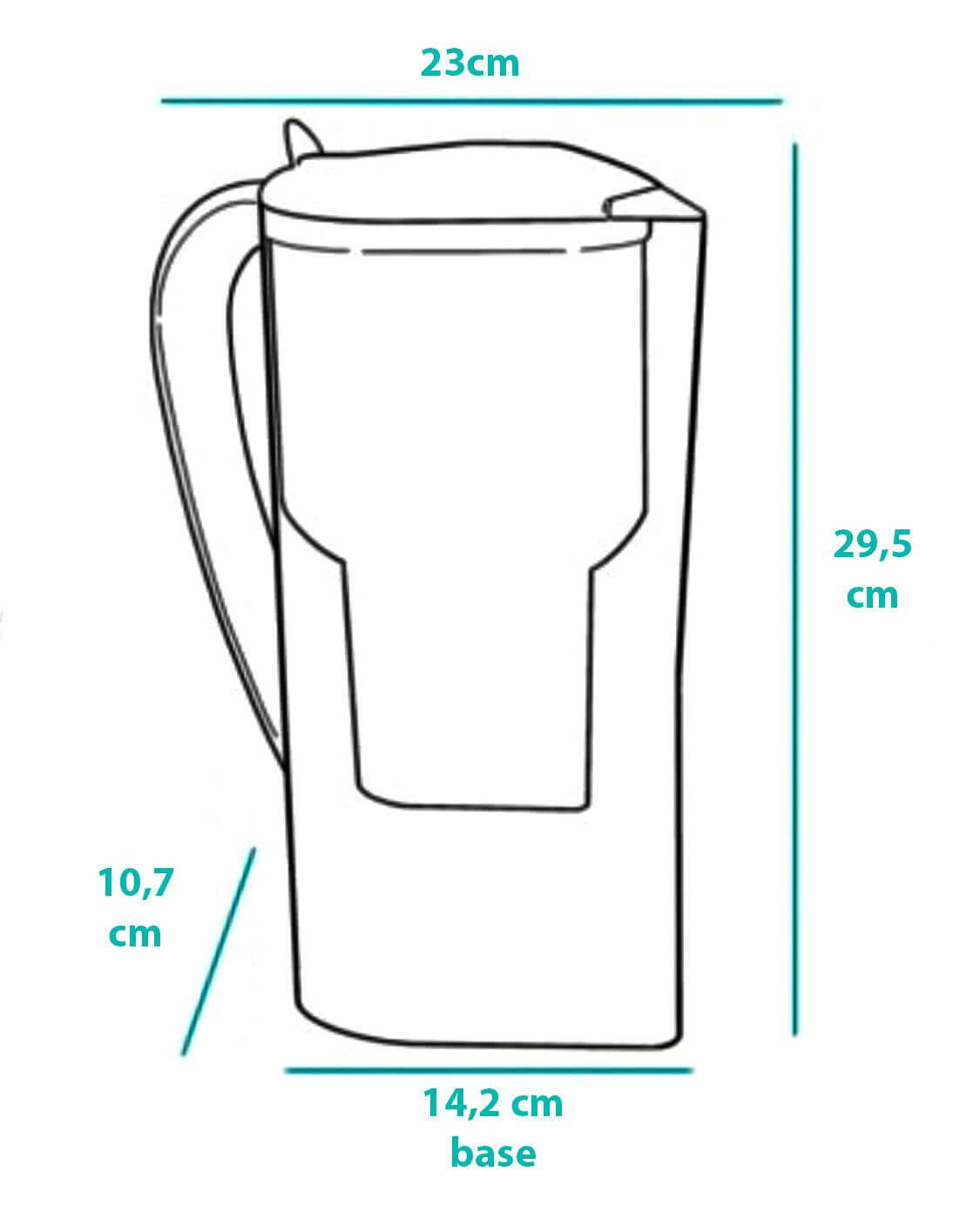 Alkanatur Alkaline Ionised Antioxidant Jug - Alkaline World
