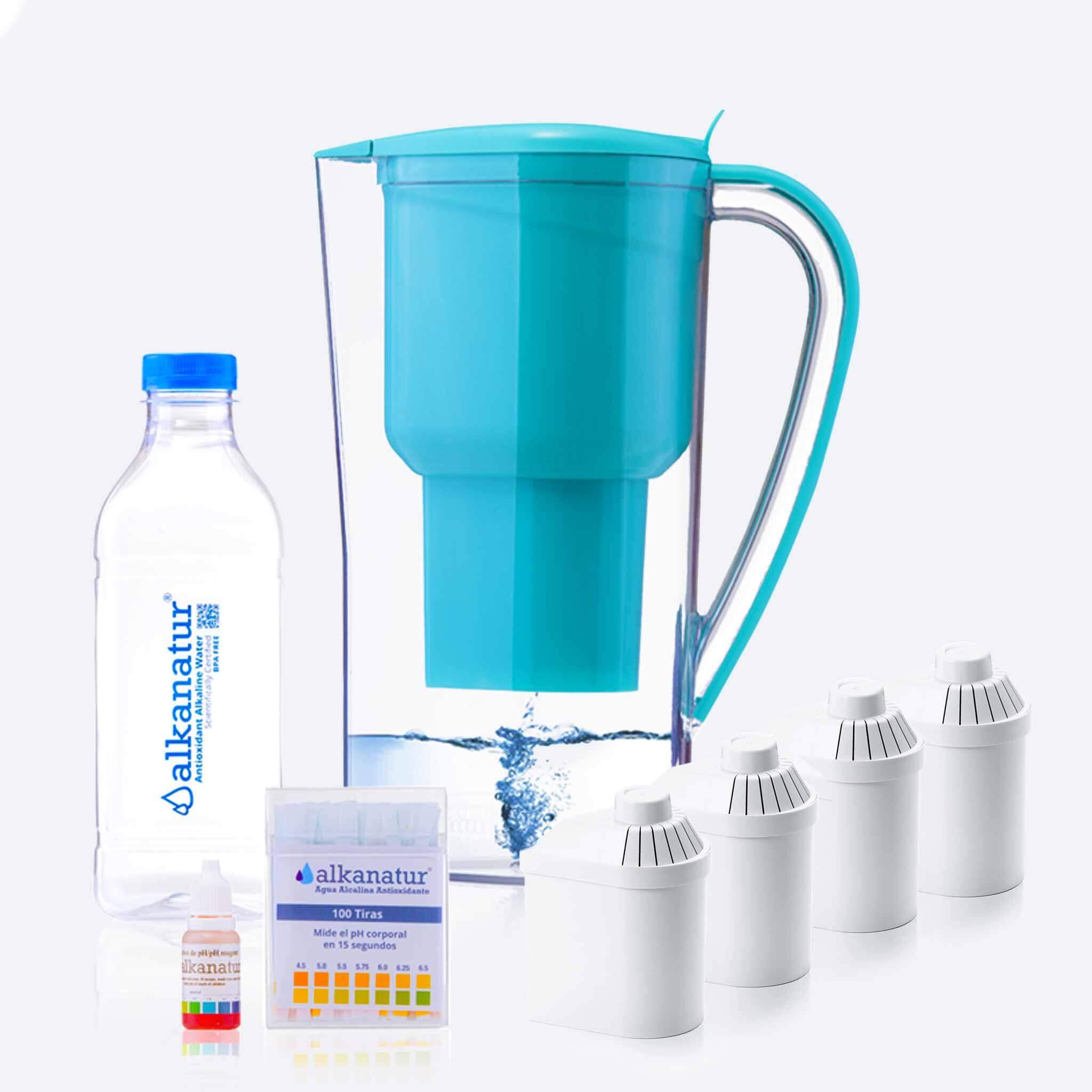 Alkanatur Alkaline Ionised Water Jug Annual Pack - Alkaline World