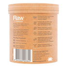 Amazonia RawRaw organic multivitamin with pineapple flavor, 100g, showing the colorful packaging and fresh pineapple slices.