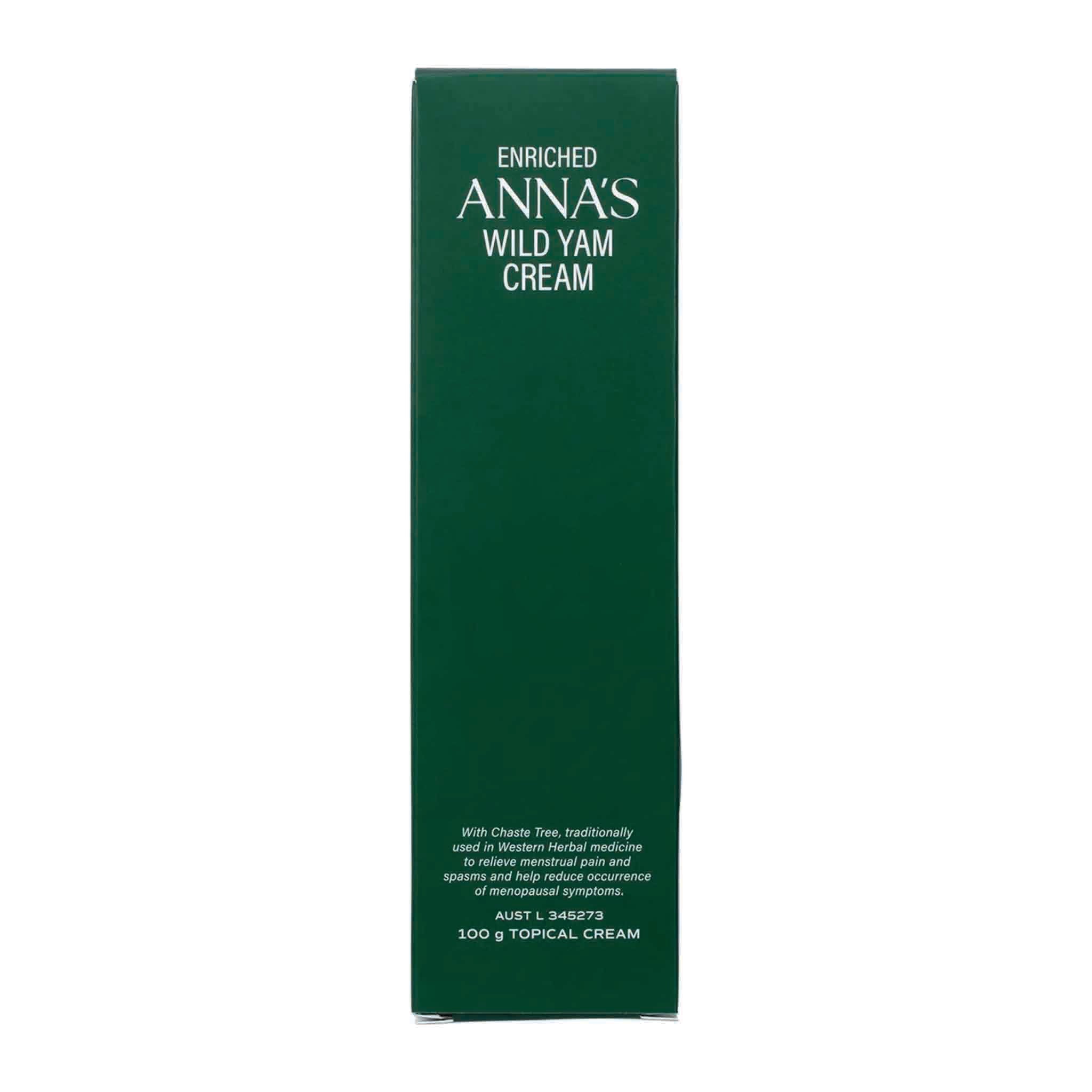 ANNA'S Wild Yam Cream - Alkaline World