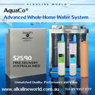 AquaCo Whole House Three Stage Water Filter System - Alkaline World