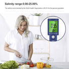 Aquarius Water 5 in 1 Digital Meter TDS EC Salinity TEMP PH Water Tester - Alkaline World