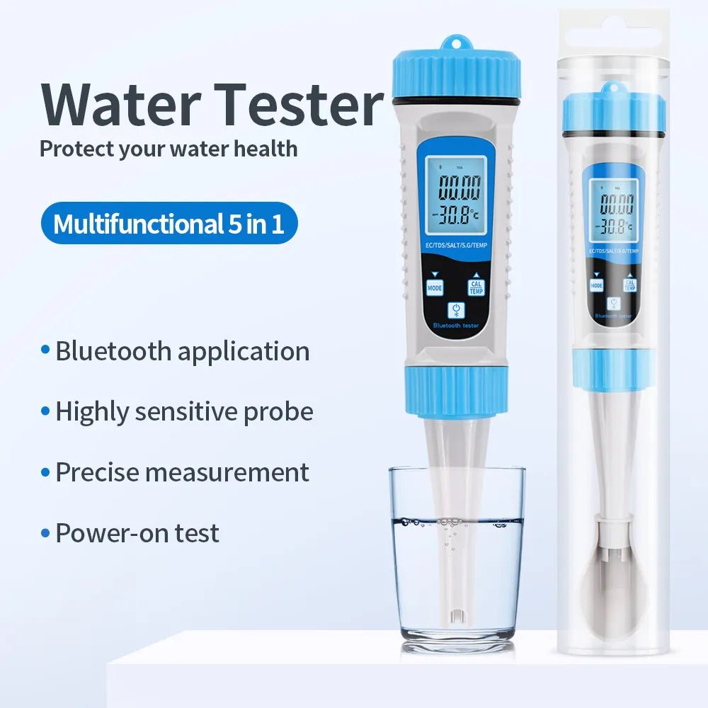 Aquarius Water 5 in 1 Water Tester - Alkaline World