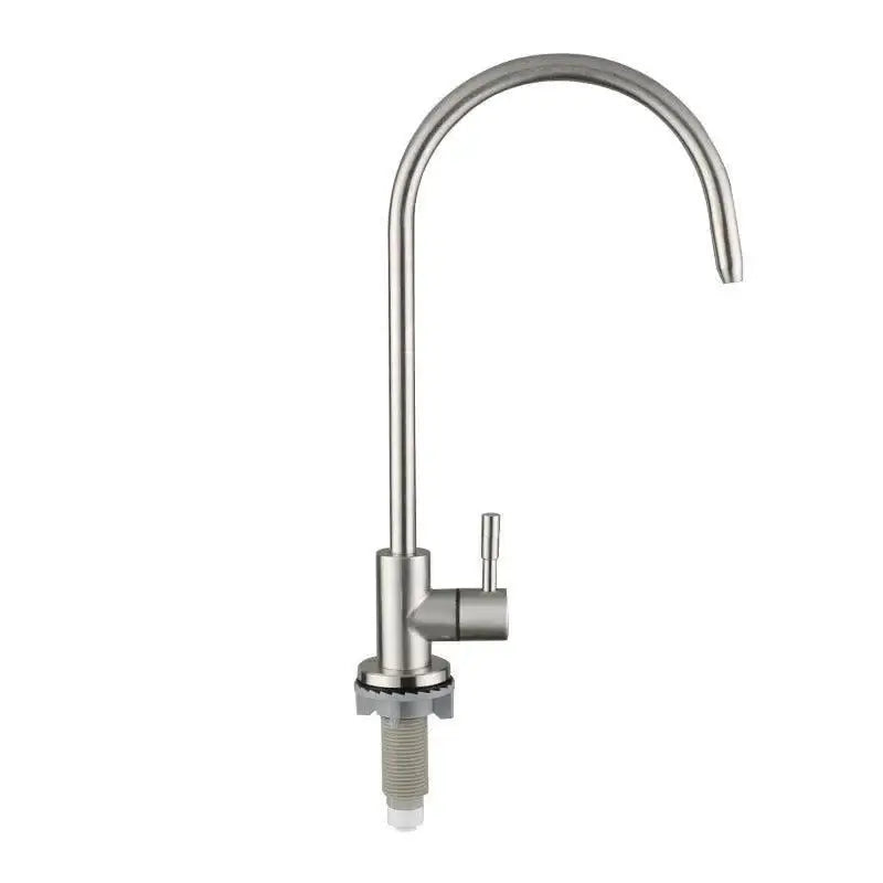 Aquarius M25 Alkaline Ionised Structured Water System stainless steel faucet with sleek design