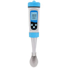 Aquarius Water AW 5-in-1 Water Tester showing digital display and testing probes for water quality analysis.