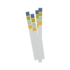 Aquarius Water pH test strips for saliva and urine, 100 strips showing color chart for pH level testing.