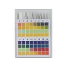 Aquarius Water pH test strips for saliva and urine, 100 strips, used for measuring pH levels in health and hydration testing.