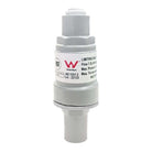 Aquarius Water pressure limiting valve with dual check, 1/4 inch quick OD fitting, 50 psi, for controlling water pressure.