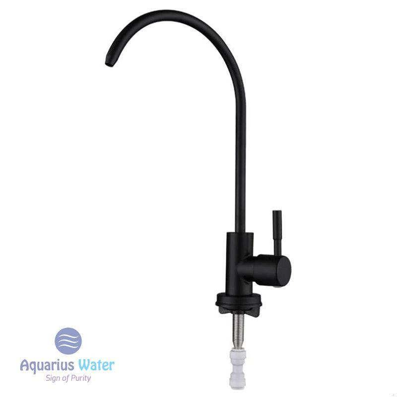 1/4" Kitchen Tap Water Faucet Black - Alkaline World