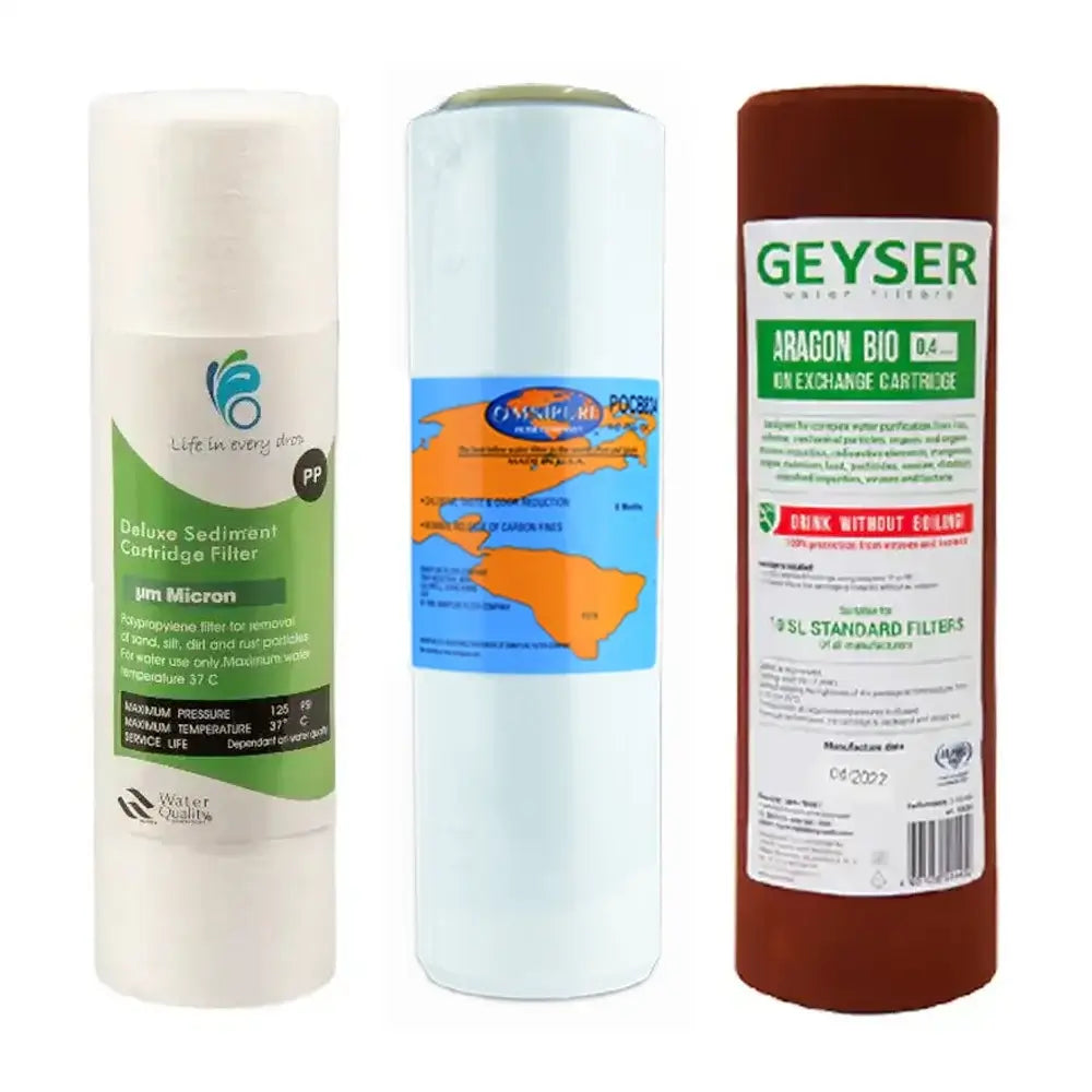 Aquarius Under sink Triple Stage System - Alkaline World