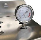 Aquarius Water Whole House Triple System 10x4.5 Stainless Steel Cover showing the durable stainless steel exterior and installation details.