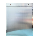 Aquarius Water Whole House Triple Filtration System 20" x 4.5" installed in a basement plumbing setup for clean water.