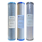 Aquarius Whole House Triple System Stainless Steel Cover 20" x 4.5" - Alkaline World