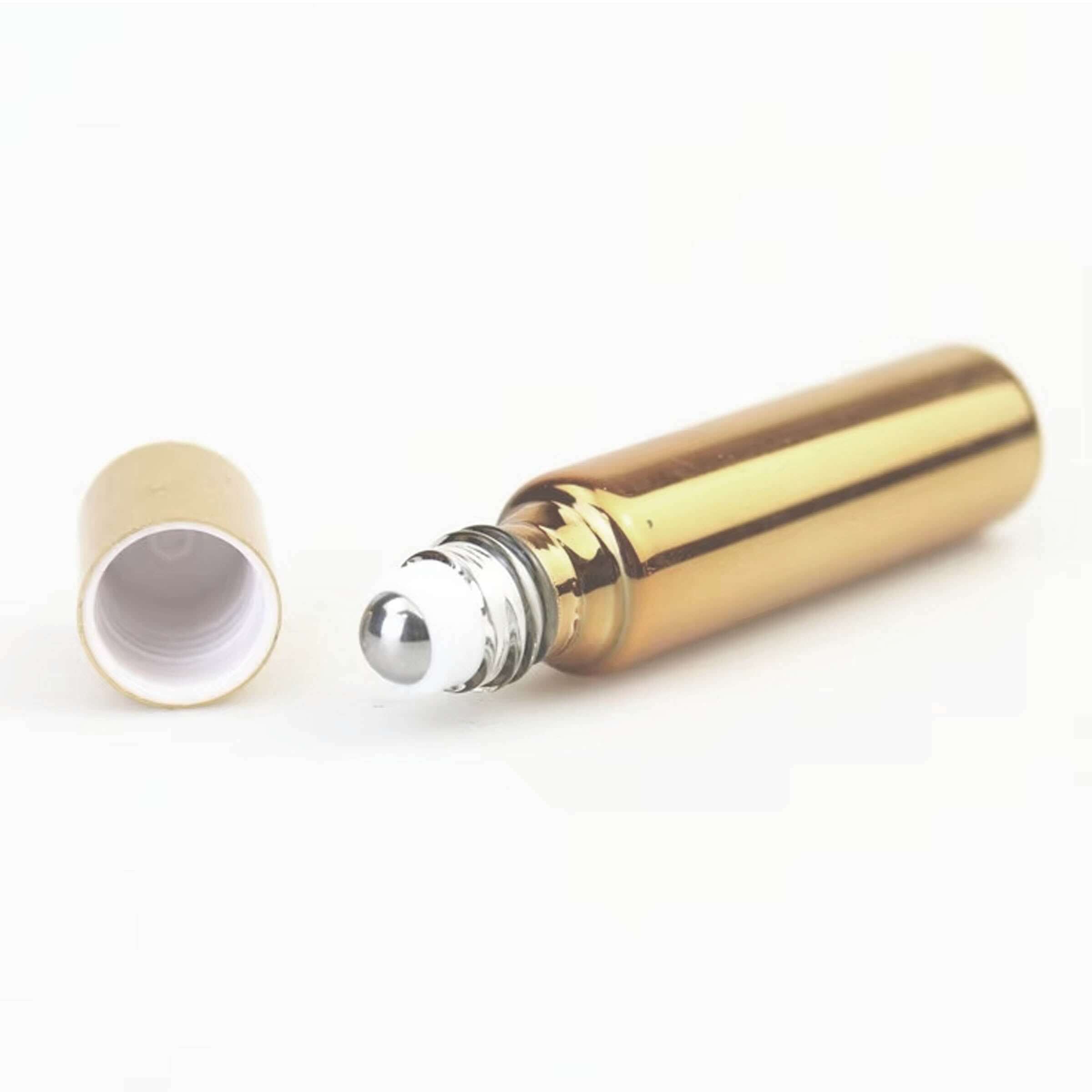 Roller Bottle 10ml Gold - Alkaline World