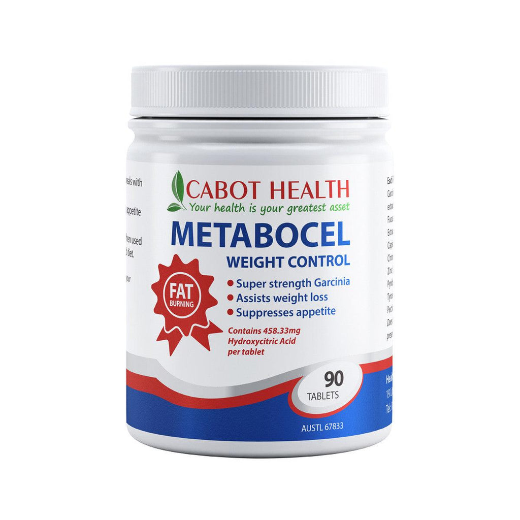 Cabot Health Metabocel (Weight Control) 90t - Alkaline World
