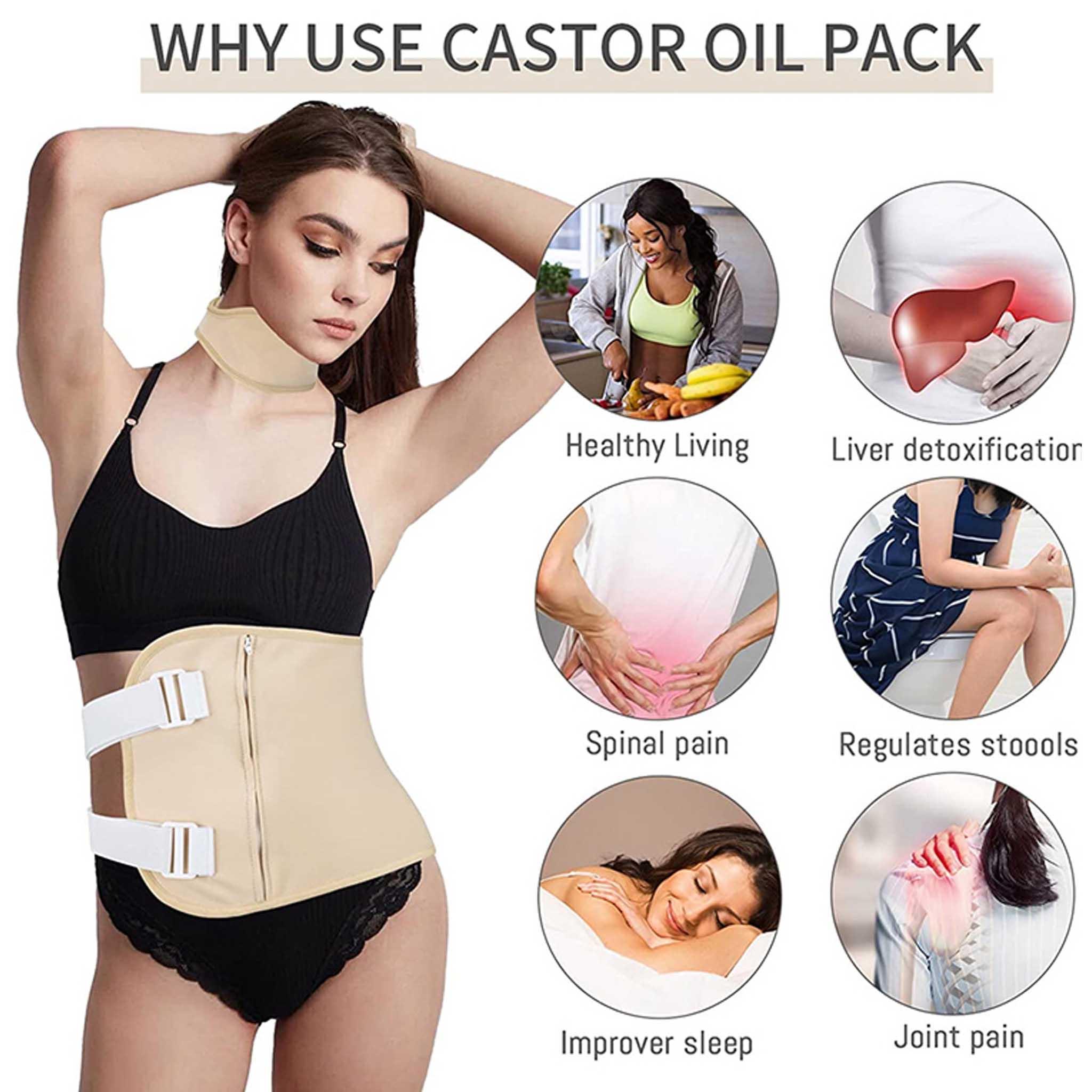 Castor Oil Full Pack Beige - Alkaline World