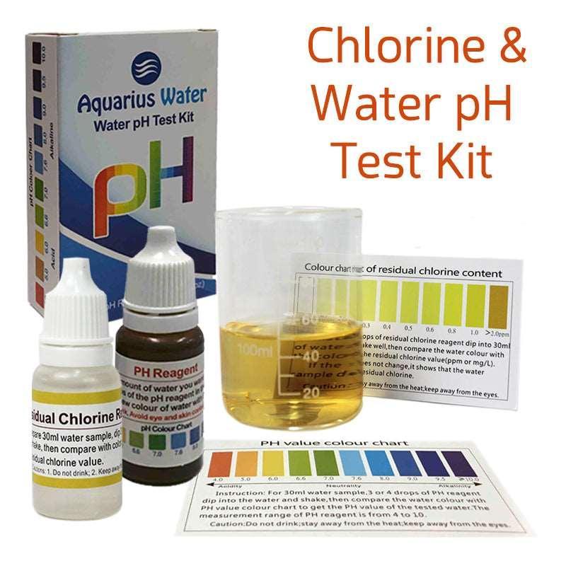 Chlorine & pH Water test Kit - Alkaline World