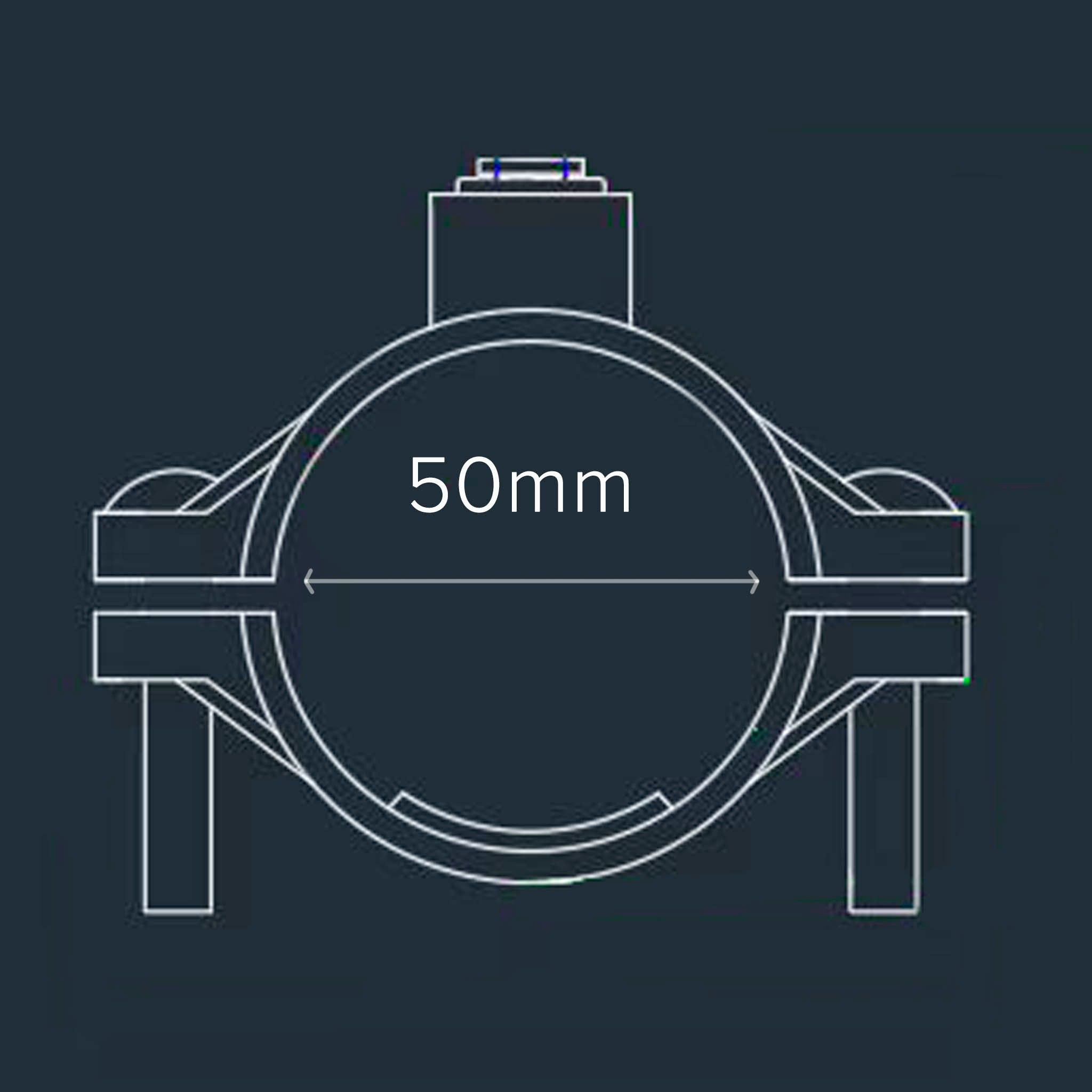 Drain Saddle 50mm - Alkaline World
