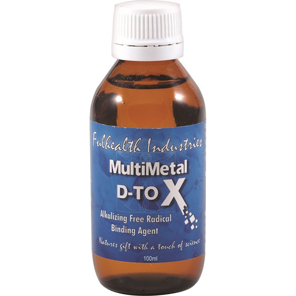 Fulhealth Industries Multi Metal D - Tox 100ml - Alkaline World