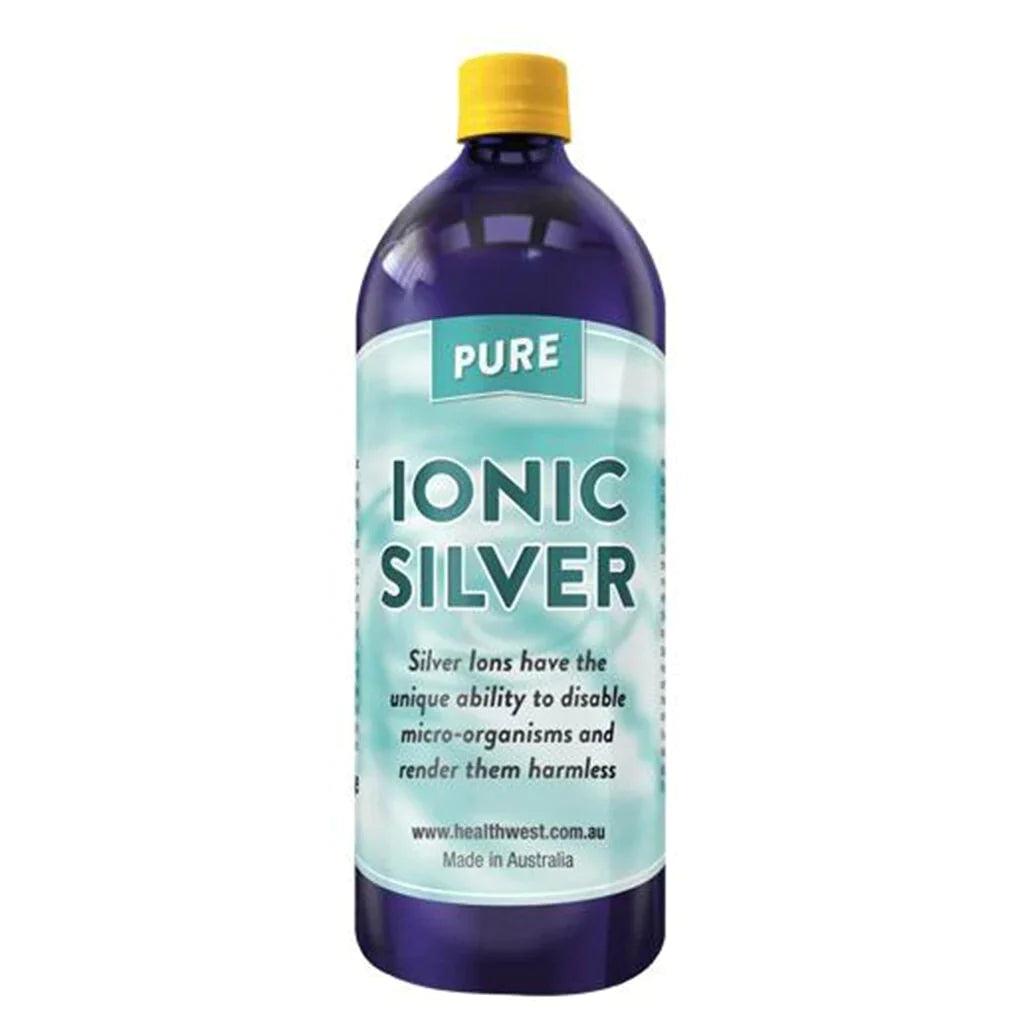 HEALTHWEST Ionic Silver 1000ml - Alkaline World