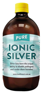 Healthwest Ionic Silver 500ml - Alkaline World