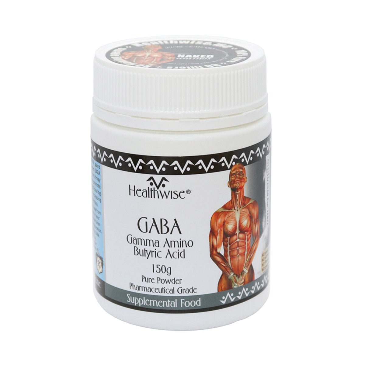 Healthwise GABA (Gamma Amino Butyric Acid) 150g - Alkaline World