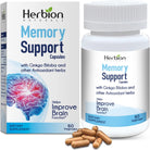 Herbion Naturals Memory Support 60 Capsules - Alkaline World