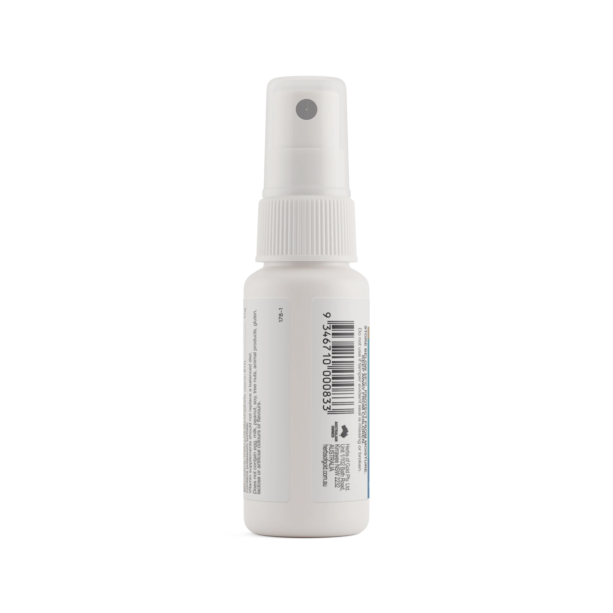 Herbs of Gold Activated B12 Spray 50mL - Alkaline World