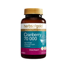 Herbs of Gold Cranberry 70 000 50t - Alkaline World