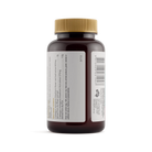 Hawthorn cardiovascular support supplement, 4500, 60 tablets, side view of bottle with label detailing ingredients.