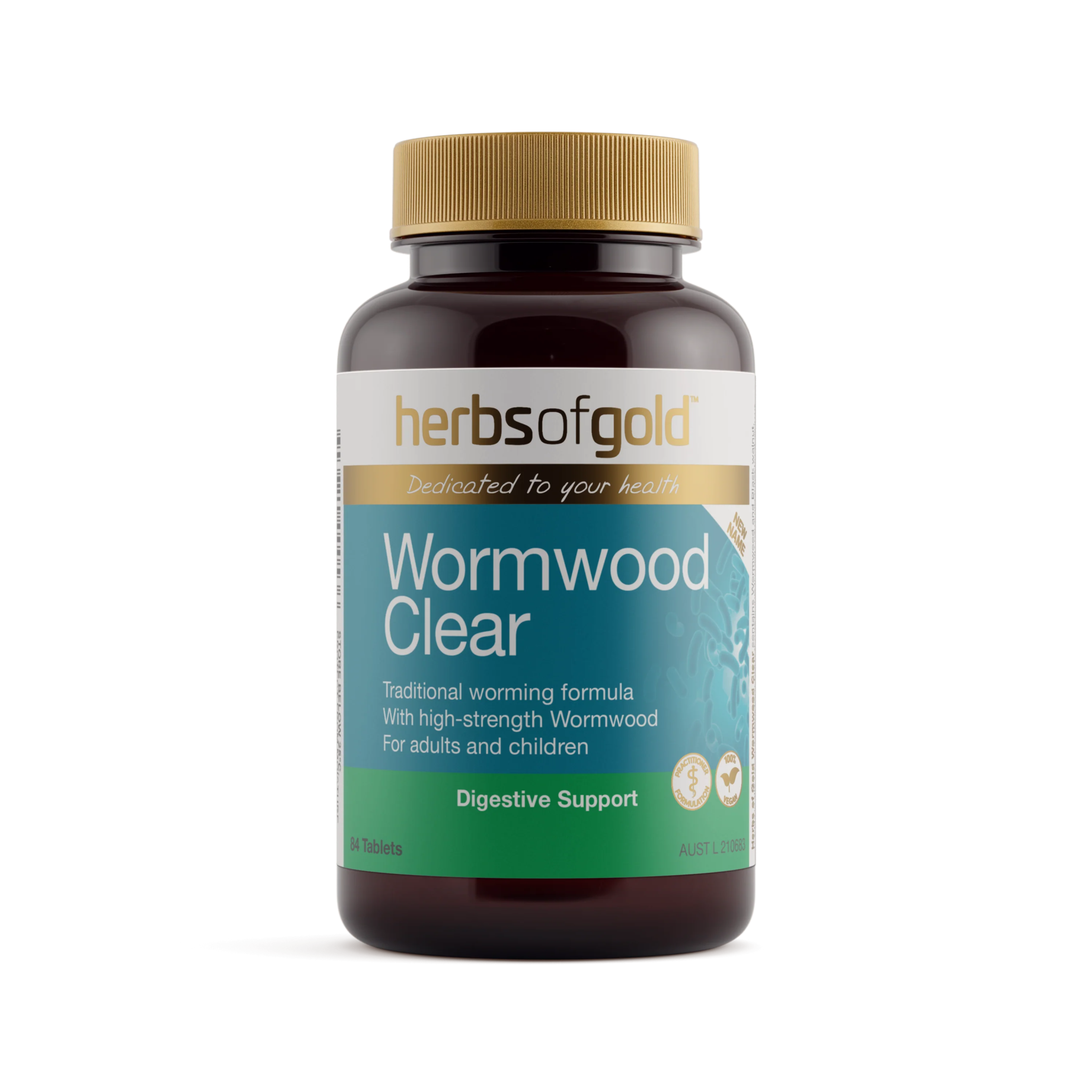 Herbs of Gold Wormwood Clear (Formerly ParaStrike) 28T - Alkaline World