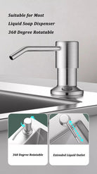 Kitchen Sink Liquid Soap Dispenser - Alkaline World