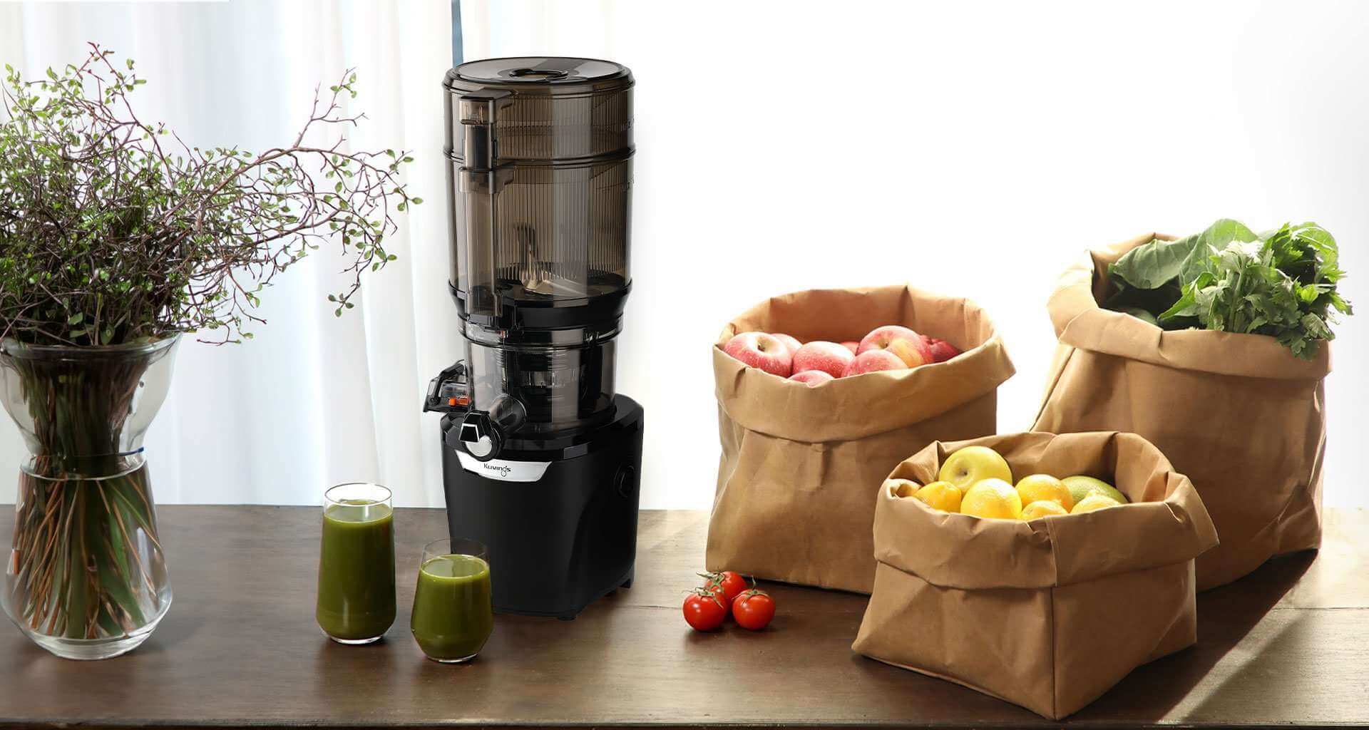 Kuvings AUTO10 PLUS Cold Press Juicer (black) - Alkaline World