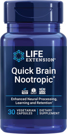 Life Extension Quick Brain Nootropic 30 Capsules - Alkaline World