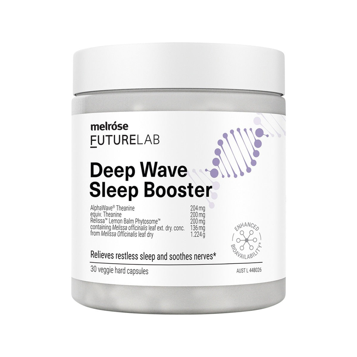 Melrose FutureLab Deep Wave Sleep Booster 30vc - Alkaline World